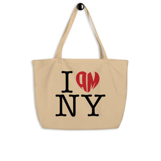 Large tote bag - I AM NY