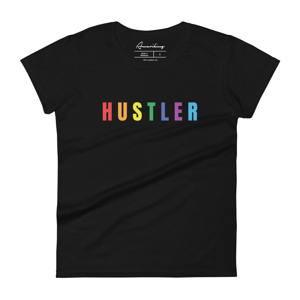 Women's short sleeve t-shirt - Hustler Pride