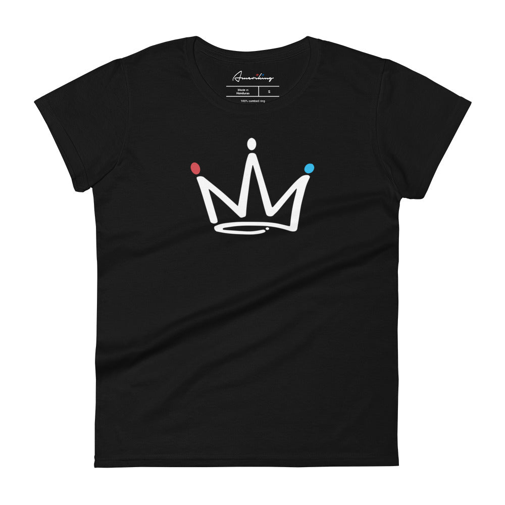 Women's short sleeve t-shirt - Ameriking Crown