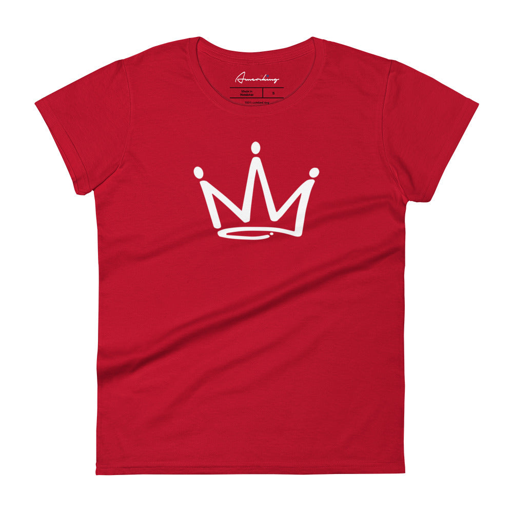 Women's short sleeve t-shirt - Ameriking Crown