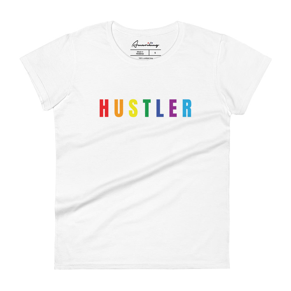 Women's short sleeve t-shirt - Hustler Pride