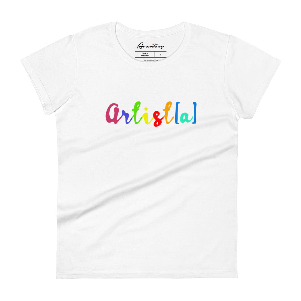 Women's short sleeve t-shirt - Artist [a]