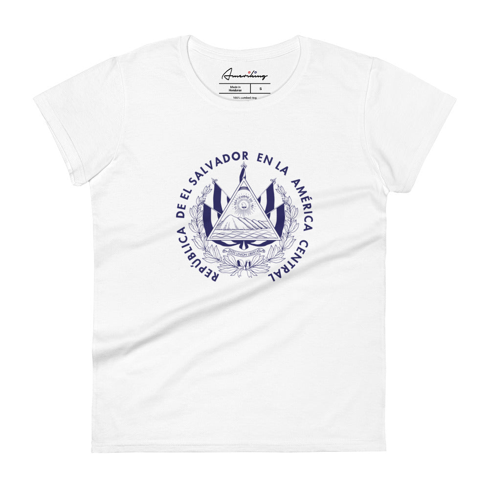 Women's short sleeve t-shirt - Salvadorian Seal