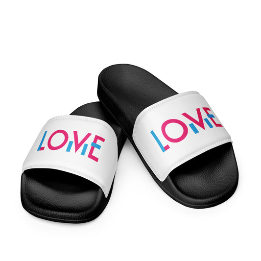 Women's slides - I LOVE ME